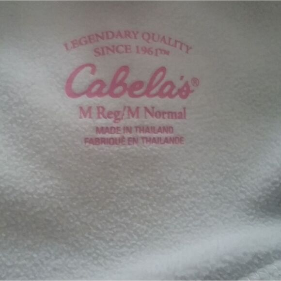 Cabela's Women's Half Zip Pullover Fleece Size Medium - Picture 7 of 8